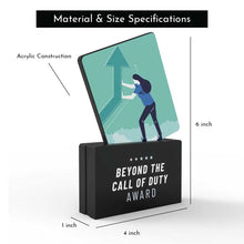 Load image into Gallery viewer, Beyond the Call of Duty Award