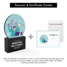 Load image into Gallery viewer, Marvelous Multitasker Award