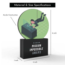 Load image into Gallery viewer, Mission Impossible Award