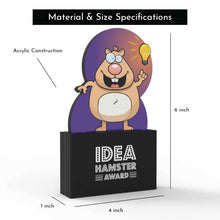 Load image into Gallery viewer, Idea Hamster Award