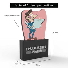 Load image into Gallery viewer, The Plan Maker Award