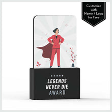 Load image into Gallery viewer, Legends Never Die Award