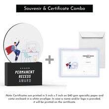 Load image into Gallery viewer, Permanent Recess Award