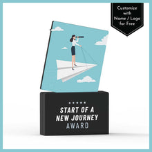 Load image into Gallery viewer, Start of a New Journey Award