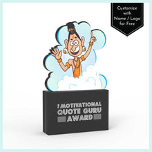 Load image into Gallery viewer, The Motivational Quote Guru Award