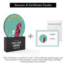 Load image into Gallery viewer, Five-Star Honours Award