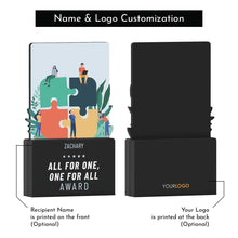 Load image into Gallery viewer, All For One, One For All Award