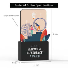 Load image into Gallery viewer, Making a Difference Award