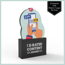 Load image into Gallery viewer, The X-rated Content Award