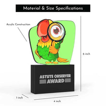 Load image into Gallery viewer, Astute Observer Award