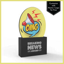 Load image into Gallery viewer, Breaking News Award