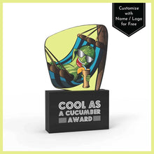 Load image into Gallery viewer, Cool As A Cucumber Award