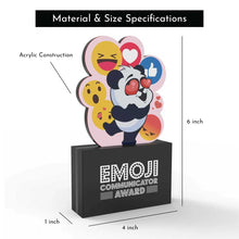 Load image into Gallery viewer, Emoji Communicator Award