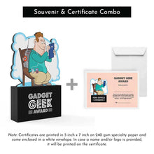 Load image into Gallery viewer, Gadget Geek Award