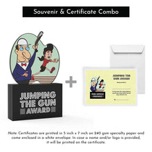 Load image into Gallery viewer, Jumping the Gun Award