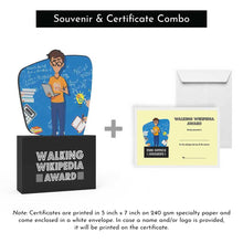 Load image into Gallery viewer, Walking Wikipedia Award