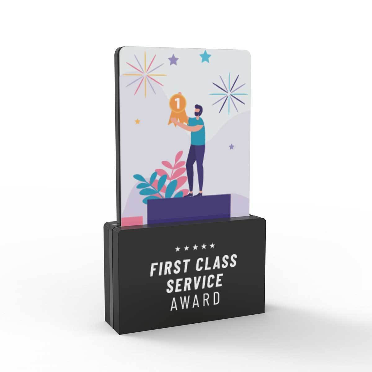 First Class Service Award Engrave Awards And More