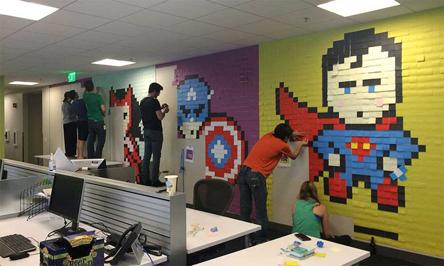 Fun Tip #31: Need art for office decor? Turn to your team!