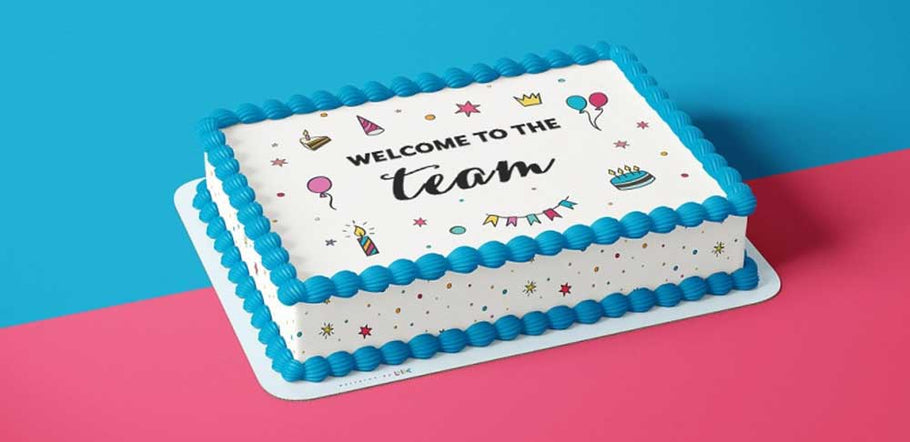 Fun Tip #2: Hired someone? Send them a Welcome Cake!