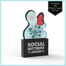 Load image into Gallery viewer, Social Butterfly Award
