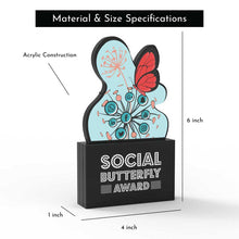 Load image into Gallery viewer, Social Butterfly Award
