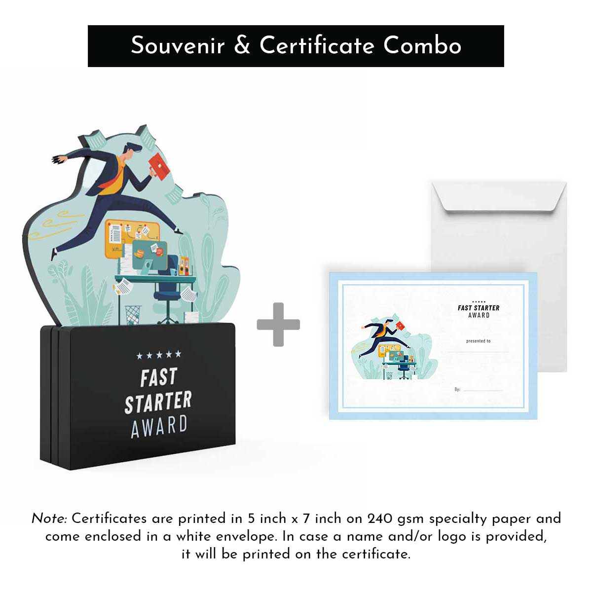 Fast Starter Award – Engrave - Awards and More