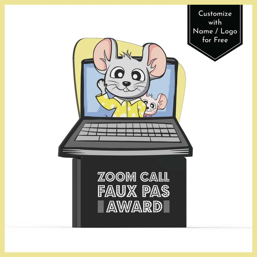 Zoom Call Faux Pas Award