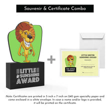 Load image into Gallery viewer, Little Mister Sunshine Award
