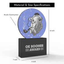 Load image into Gallery viewer, OK Boomer Award
