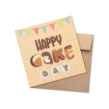 Load image into Gallery viewer, Happy Cake Day Greeting Card
