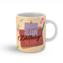 Load image into Gallery viewer, Note-Worthy Year Mug Backside View
