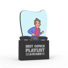 Load image into Gallery viewer, Best Office Playlist Award - Male
