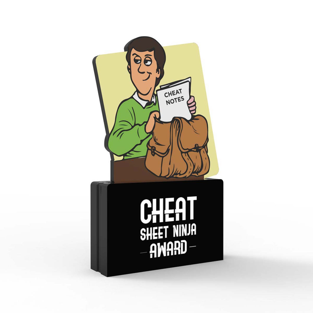 Cheat Sheet Ninja Award