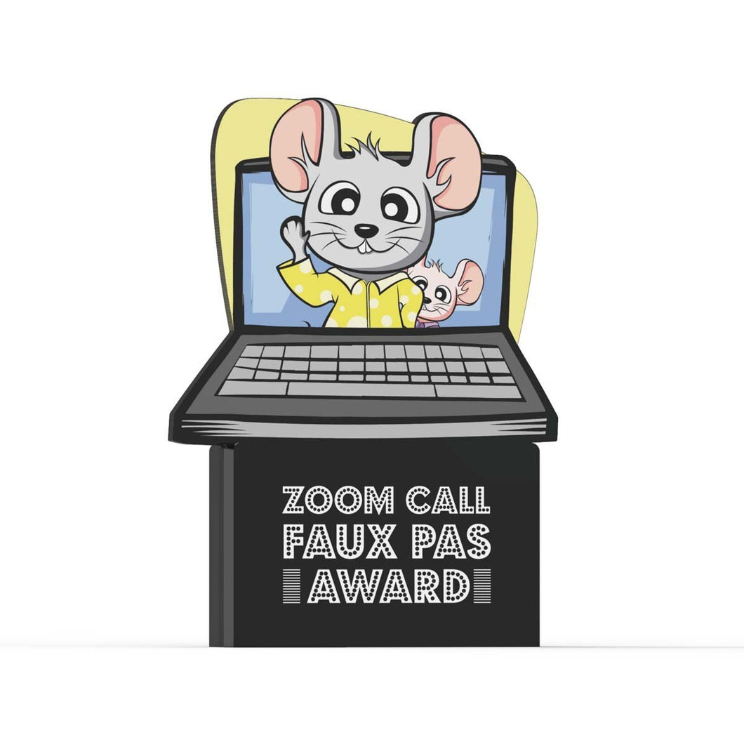 Zoom call faux pas Award