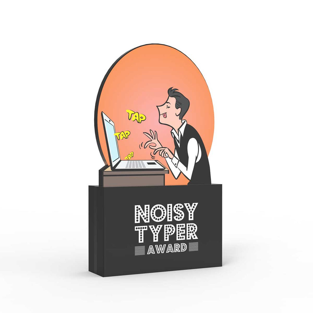 Noisy Typer Award (Male)