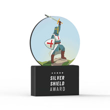 Load image into Gallery viewer, Silver Shield Award
