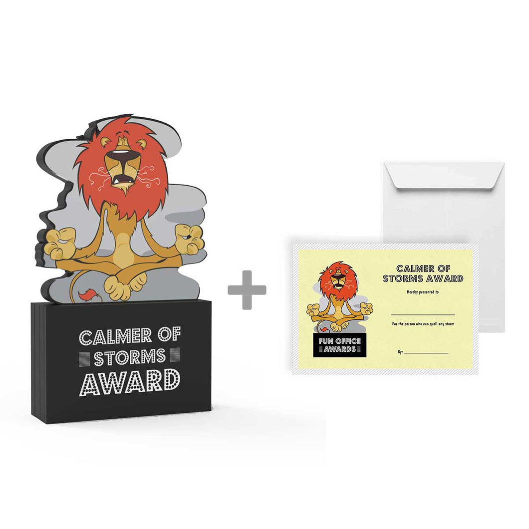 Calmer of Storms Award
